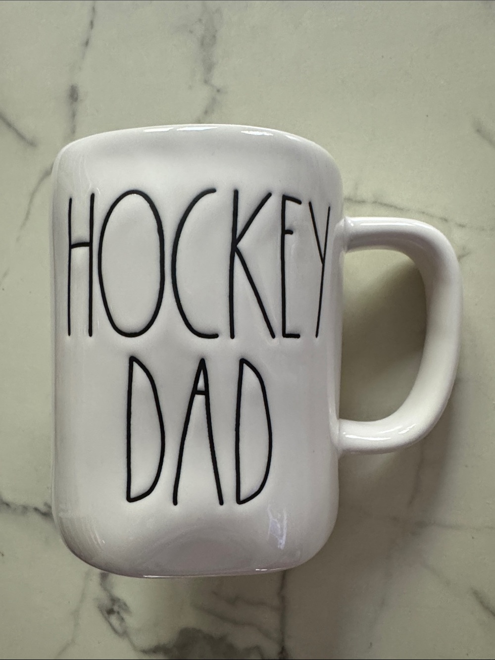 Rae Dunn Hockey Dad Coffee Mug Oversized 16oz (2 cups)